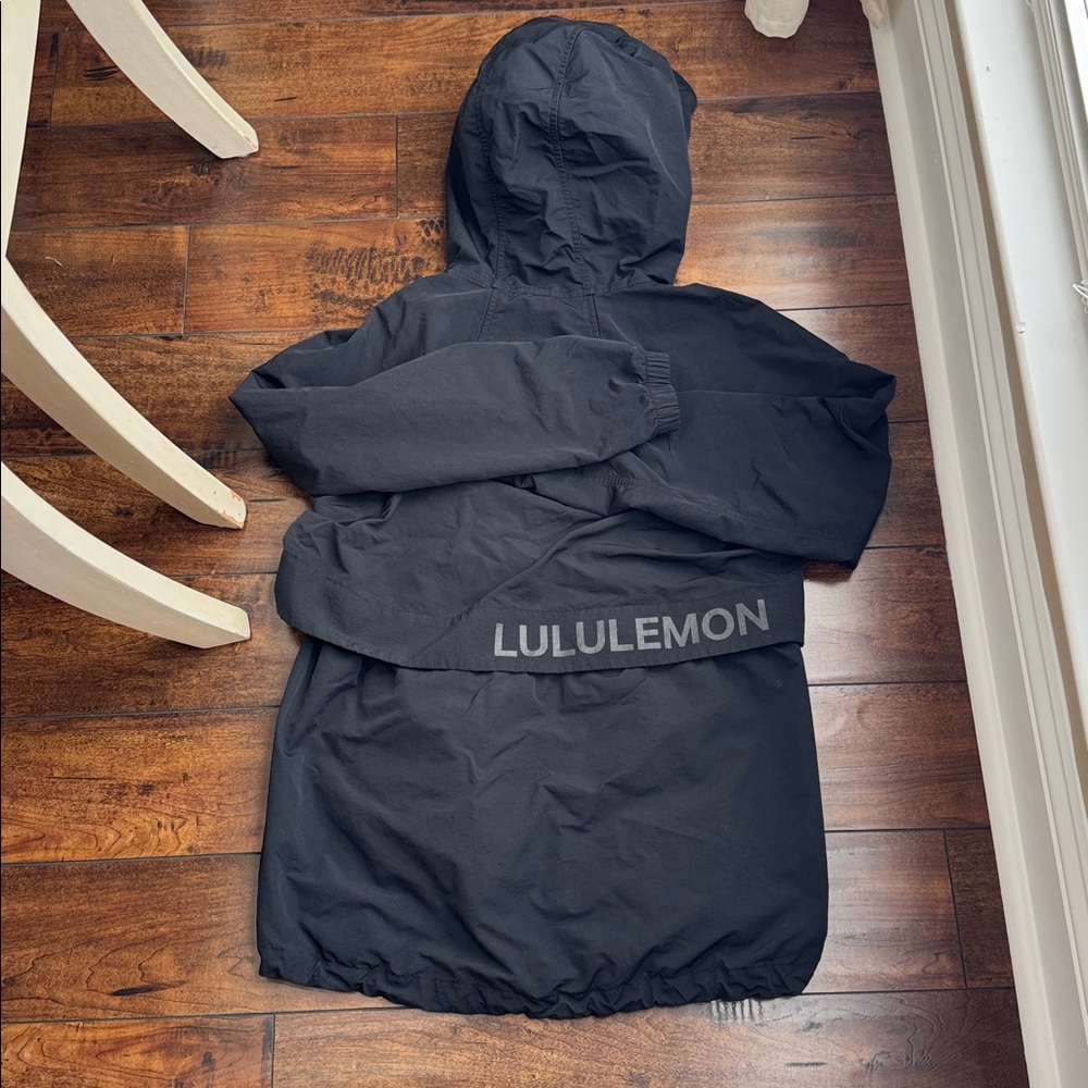 Lululemon Black Hooded Jacket